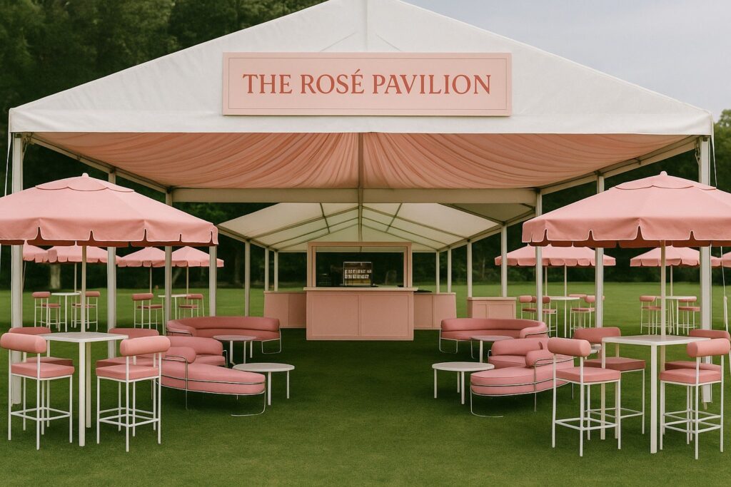 Rosé & Dumpling Festival 2026 3 Howard Vineyard Rose Pavilion Artwork Main small size Howard Vineyard Rosé & Dumpling Festival 2026